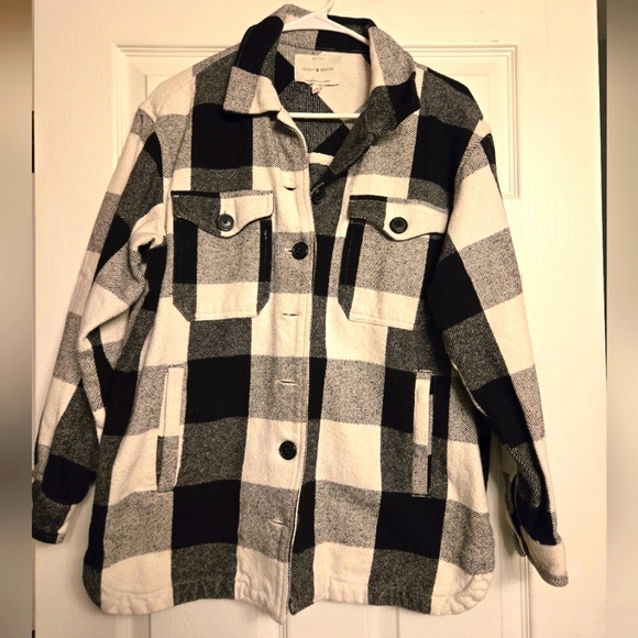 Women's Small Lucky Brand Flannel - Picture 1 of 3